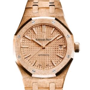 오데마피게 로얄오크 Frosted Selfwinding 37mm 15454OR.GG.1259OR.03 Full Frosted Rose Gold Dial, Rose Gold Dial[APS]