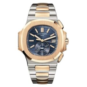 파텍필립 노틸러스 40.5mm 5980-1AR-001 Half Rose Gold Blue Dial[3K]