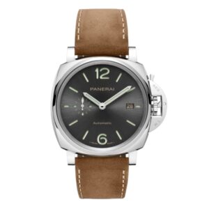 파네라이 루미노르 Due 42mm PAM00904 Steel Leather Strap Grey Dial[VS]