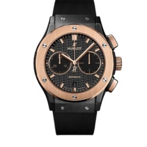 위블로 클래식퓨전 Chronograph 45mm 521.CO.1781.RX Ceramic Rubber Strap Black Dial[HB]