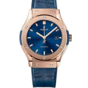 위블로 클래식퓨전 38mm 565.OX.7180.LR Rose Gold Leather Strap Blue Dial[HB]