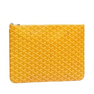 [프리미엄/해외배송]고야드 세나 클러치 백 GM(옐로우)