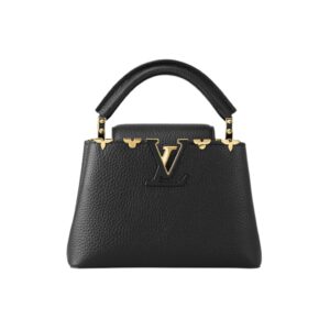 [프리미엄/해외배송]루이비통 카퓌신 미니(블랙/금장)