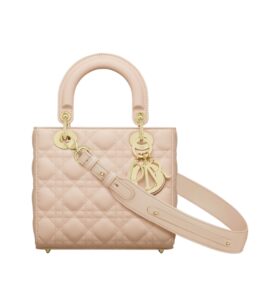 [탑티어/해외배송]디올 레이디 디올 ABC 스몰 백(파우더 핑크/까나쥬/램스킨)