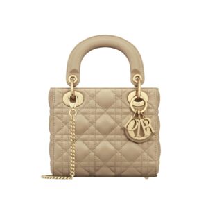 [탑티어/해외배송]디올 레이디 디올 미니 백(샌드/까나쥬/램스킨)