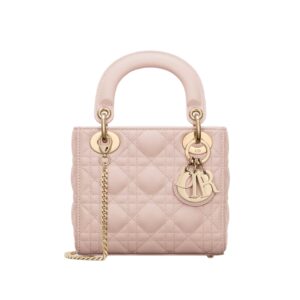[탑티어/해외배송]디올 레이디 디올 미니 백(파우더 핑크/까나쥬/램스킨)