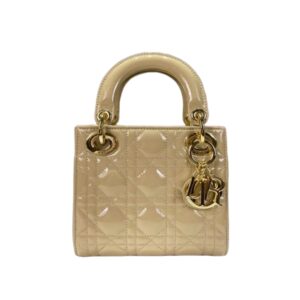 [탑티어/해외배송]디올 레이디 디올 미니 백(샌드/까나쥬/페이턴트)