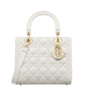 [탑티어/해외배송]디올 레이디 디올 미디엄 백(라떼/까나쥬/램스킨)