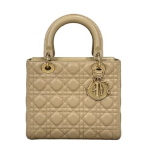 [탑티어/해외배송]디올 레이디 디올 미디엄 백(샌드/까나쥬/램스킨)