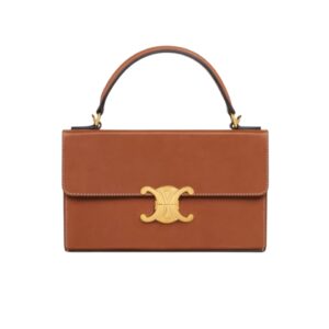 [프리미엄/해외배송]셀린느 트리오페 탑핸들 박스백(탠)