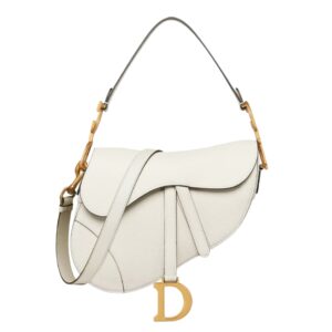 [탑티어/해외배송]디올 새들 스트랩 백(라떼/그레인 카프스킨)