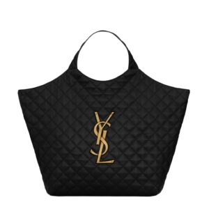 [프리미엄/해외배송]생로랑 퀼팅 아이케어 맥시 쇼퍼백(블랙)