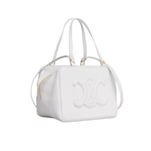 [프리미엄/해외배송]셀린느 폴디드 큐브백(화이트)