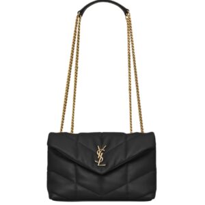 [프리미엄/해외배송]생로랑 푸퍼 토이(블랙/금장)