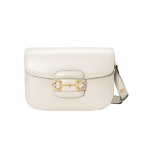 [프리미엄/해외배송]구찌 홀스빗 1955 스몰 숄더백(화이트)