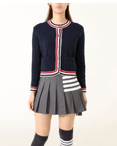 [국내배송]톰브라운 수입 케이블 스티치 보일 프레이밍 카디건 재킷