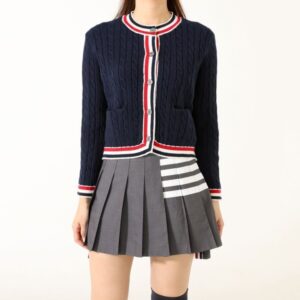 [국내배송]톰브라운 수입 케이블 스티치 보일 프레이밍 카디건 재킷