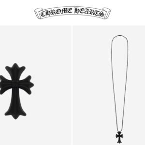 [국내배송]크롬하츠 실리크롬 CH 크로스 펜던트(블랙)