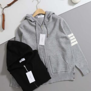 [국내배송]톰브라운 [ THOM ] 사선 보트 인타르시아 후드 집업