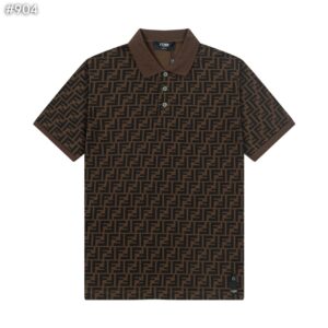 [국내배송]펜디 FF 모티프 카라 티셔츠