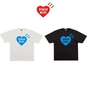 [국내배송]휴먼메이드 하트 티셔츠(2COLOR)