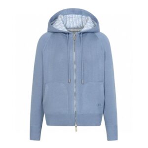 [국내배송]디올 리버시블 자카드 캐시미어 후드니트자켓