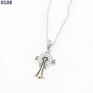 [국내배송]크롬하츠 크로스 라벨 십자 목걸이