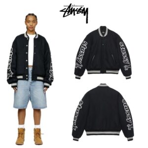 [국내배송]스투시 컴피티션 바시티 (블랙)