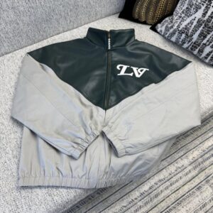 [국내배송]루이비통 가죽 배색 자켓