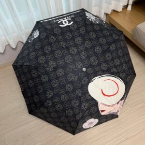 [국내배송]샤넬 C002 멀티 로고 3단 자동우산 & 양산 겸용