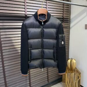 [국내배송]몽클레어 덕다운 포켓 니트 패딩