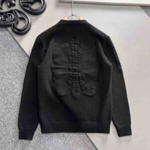 [국내배송]크롬하츠 엠브로이더드 크로스 엠보 스웨터