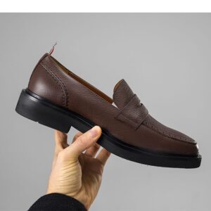 [국내배송]톰브라운 [THOM BROWNE] 수입프리미엄급 페블그레인 클래식 윙팁 슈즈