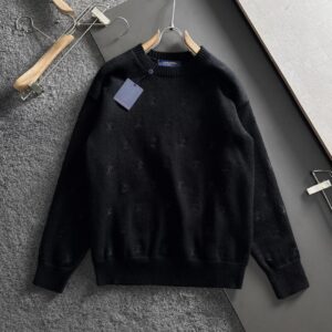 [국내배송]루이비통 엠브로이더드 시그니처 크루넥 니트