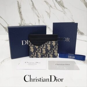 [국내배송]디올 Saddle 카드지갑