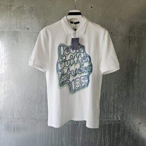 [국내배송]루이비통 자수 로고 pk셔츠