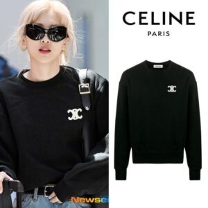 [국내배송]셀린느 트리오페 빅패치 커플 맨투맨