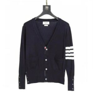 [국내배송]톰라운 25S/S 4BAR 사선완장 캐시미어 가디건