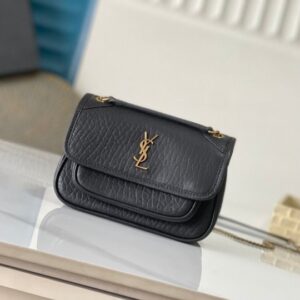 [국내배송]생로랑 그레인 램스킨 NIKI 미니백 828736 (최상위버전)