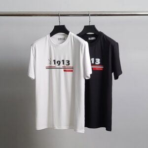 [국내배송]프라다 바니1913 라운드 반팔티