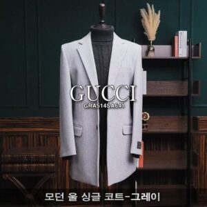 [국내배송]구찌 모던 울 싱글 코트