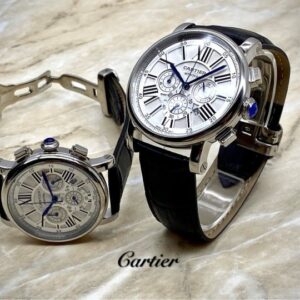 [국내배송]까르띠에 롱통드 드 까르띠에 크로노그래프 커플