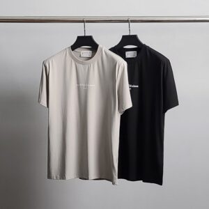 [국내배송]메종마르지엘라 레터링 라운드 반팔티