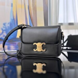 [국내배송]셀린느 트리오페 숄더백 틴 블랙