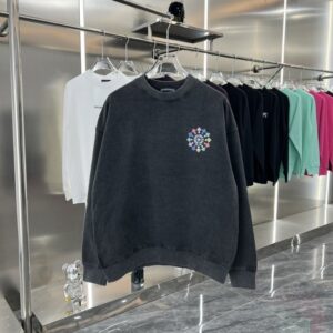 [국내배송]크롬하츠 멀티로고 맨투맨 워싱 티셔츠