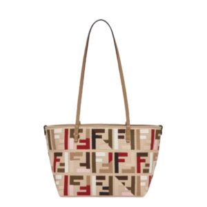 [프리미엄/해외배송]펜디 롤 리버서블 백 스몰(멀티/자카드)