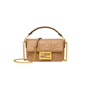 [프리미엄/해외배송]펜디 바게트 백 미니 FF(브라운)