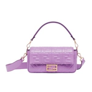 [프리미엄/해외배송]펜디 바게트 백 미디엄 FF(바이올렛)