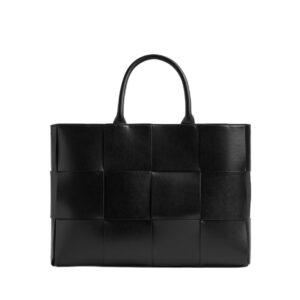 [프리미엄/해외배송]보테가 아르코 토트 백 미디엄(블랙)